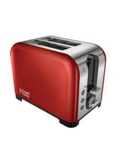 Russell Hobbs 22391 Canterbury 2-Slice Toaster - Red